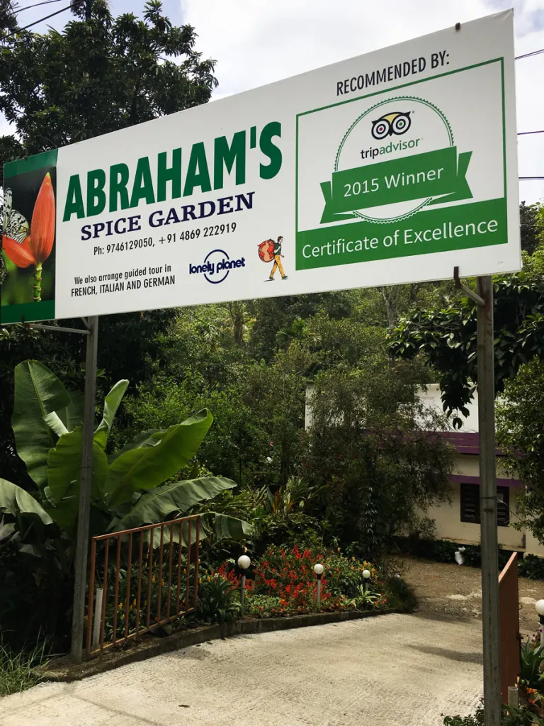 Abraham’s Spice Garden, Thekkady