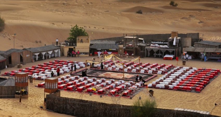 b) Desert Camp