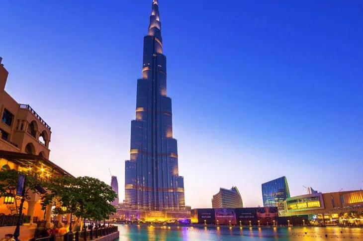 a) Burj Khalifa (Tallest Tower in the World)