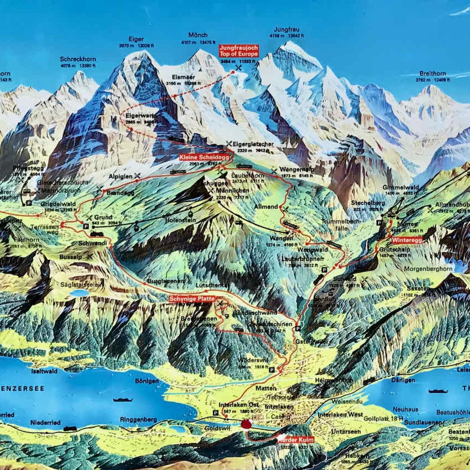 Interlaken-Switzerland-Europe