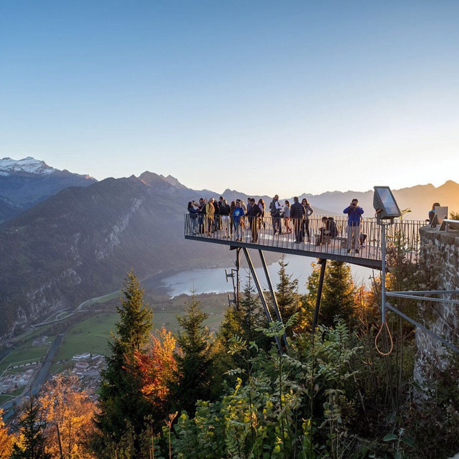 Harder Kulm–Top of Interlaken-switzerland-europe