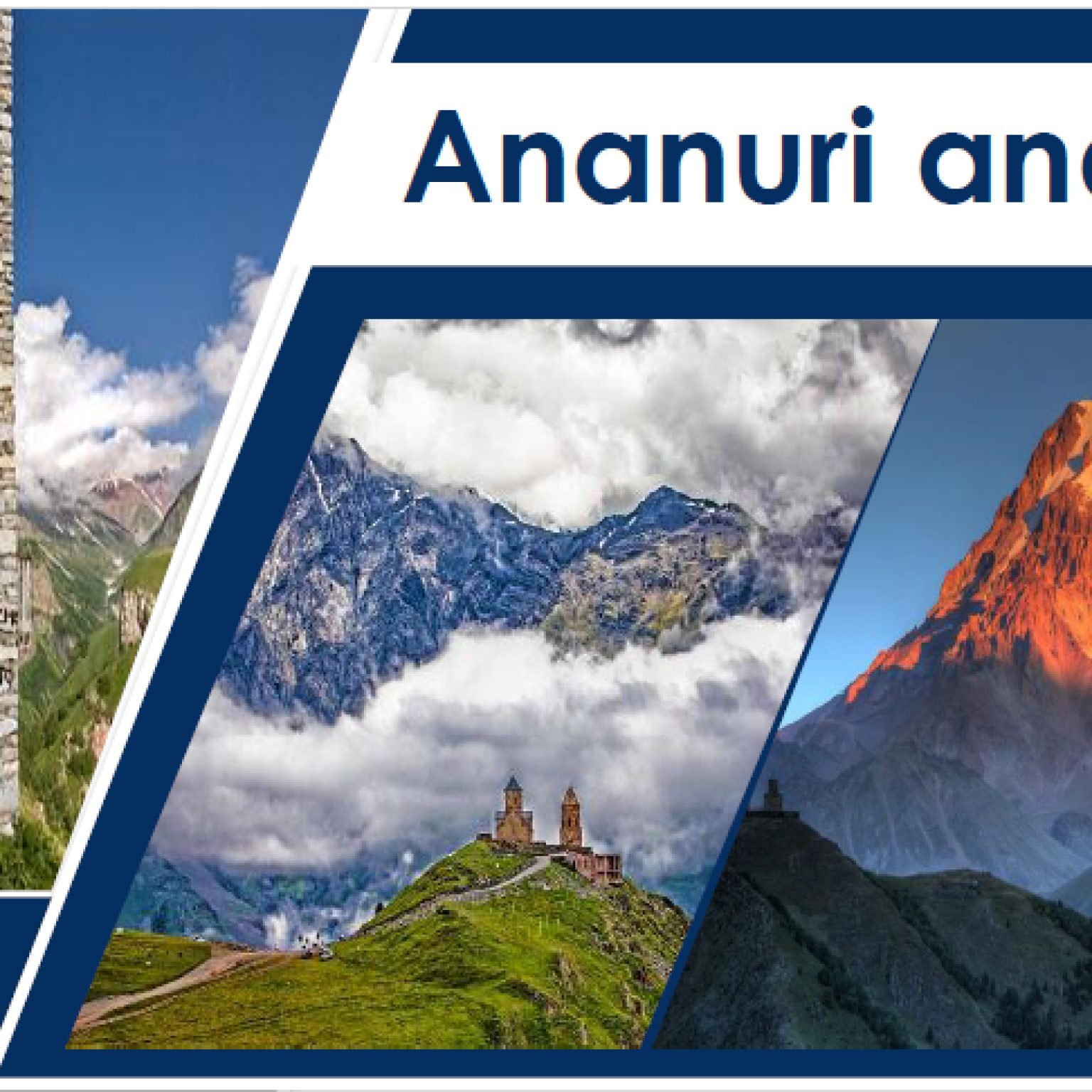 Ananuri and Gudauri-Georgia