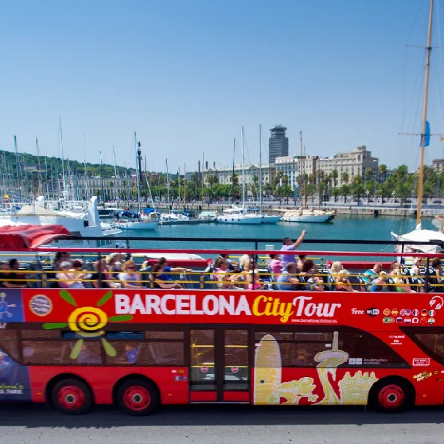 hop-on-hop-off-Barcelona-bus-tours-spain-europe