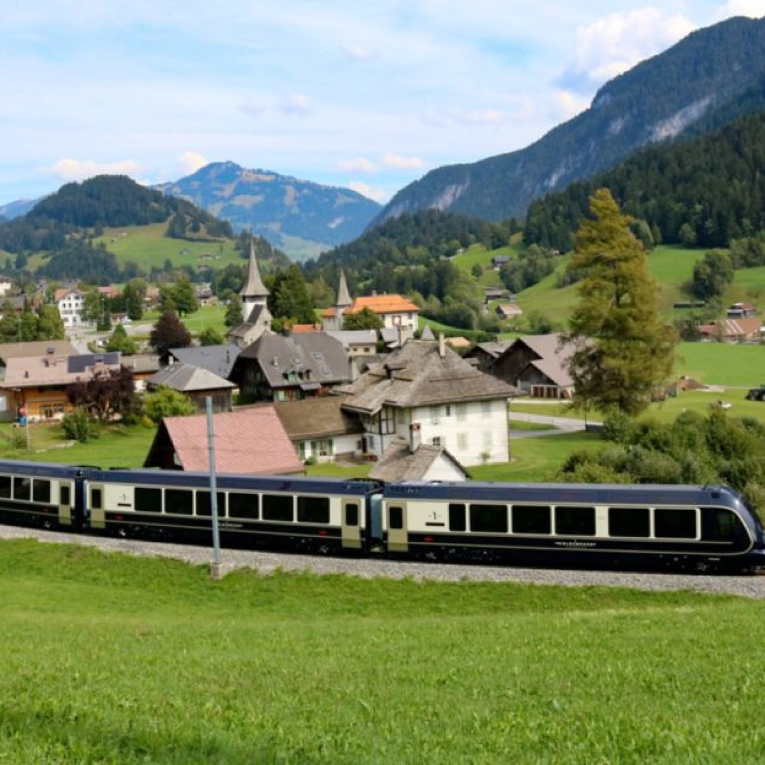 Golden Pass Line from Interlaken to Montreux-switzerland-europe