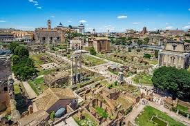 a) Palatine Hill, Rome 