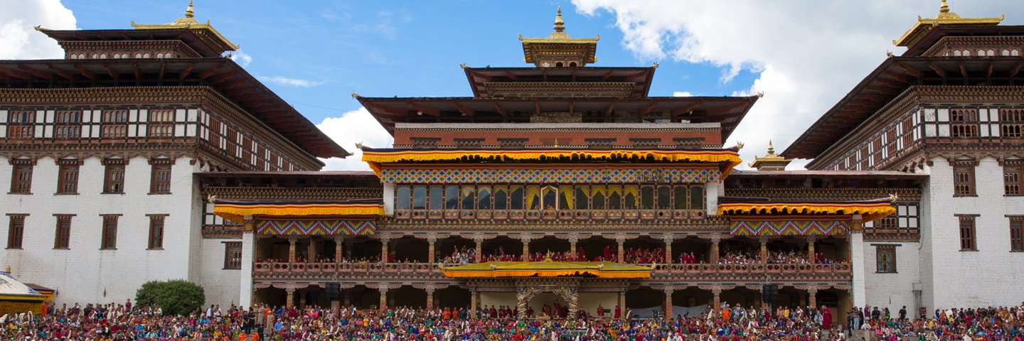 b) Tashi Cho Dzong, Thimphu